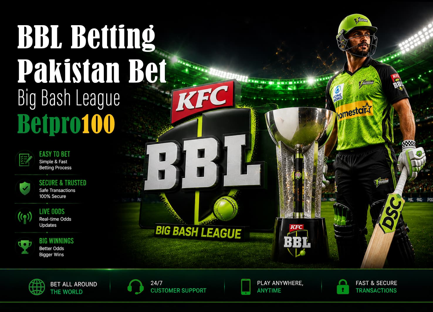 BBL Betting Pakistan
